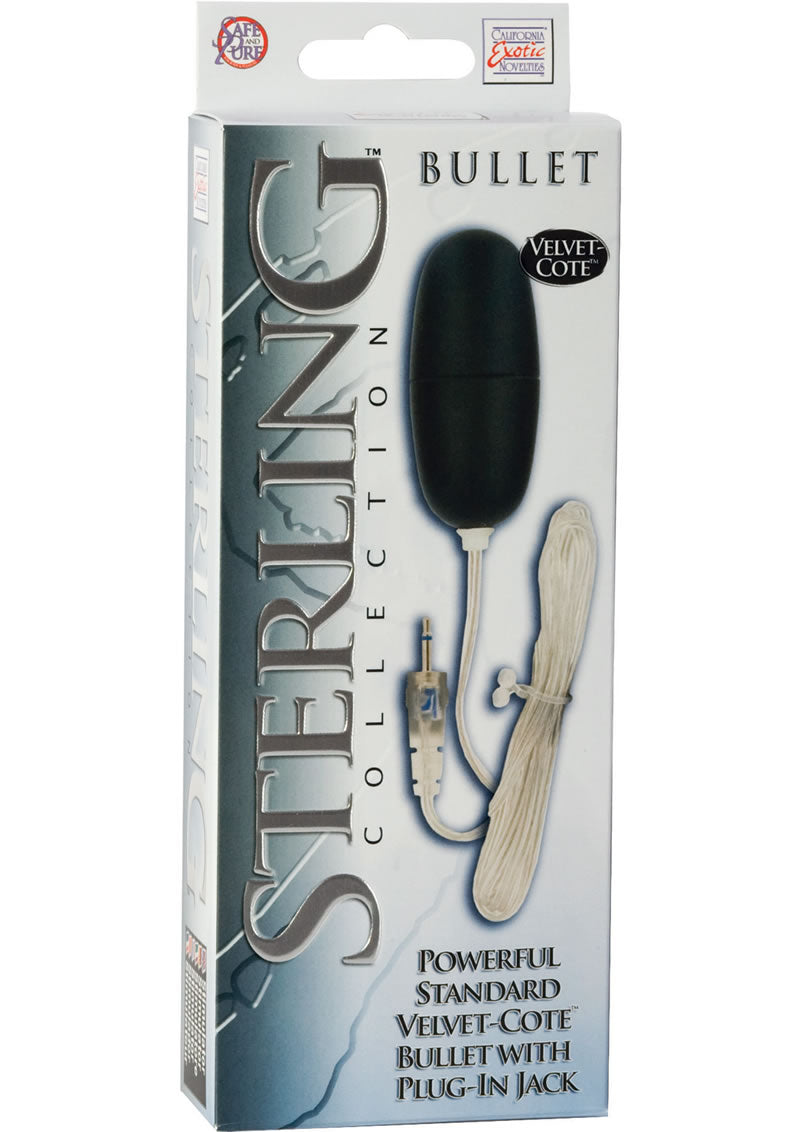 Sterling Collection Standard Velvet Cote Bullet With Plug In Jack