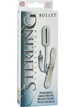 Load image into Gallery viewer, Sterling Collection Mini Silver Bullet With Plug In Jack