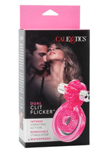 Load image into Gallery viewer, Dual Clit Flicker With Removable Waterproof Stimulator Pink