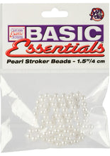 Load image into Gallery viewer, Basic Essentials Pear Stroker Beads Small 1.5 Inch White