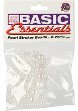 Load image into Gallery viewer, Basic Essentials Pear Stroker Beads Large 2.75 Inch White