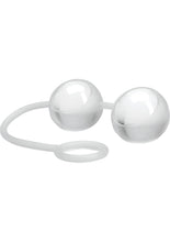 Load image into Gallery viewer, Climax Kegels Ben Wa Balls With Silicone Strap Waterproof Clear