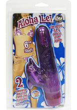 Load image into Gallery viewer, ALAHOA LEI 6 INCH VIBRATOR LAVENDER WATERPROOF