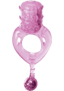 The Macho Ecstacy Ring 7 Speed Vibrating Cockring Purple