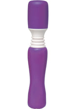 Load image into Gallery viewer, Maxi Wanachi Silicone Massager Waterproof 9 Inch  Purple