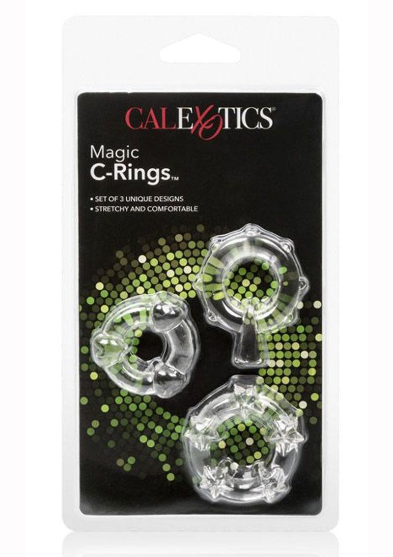 Magic C Rings Set Of 3 Clear