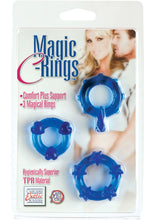 Load image into Gallery viewer, Magic C Rings Set Of 3 Blue