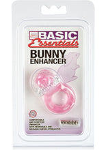 Load image into Gallery viewer, Basic Essentials Bunny Enhancer With Removable Stimulator Pink