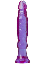 Load image into Gallery viewer, Crystal Jellies Anal Starter Sil A Gel 6 Inch Purple