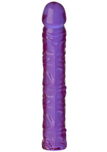 Crystal Jellies Realistic Sil A Gel 10 Inch Purple