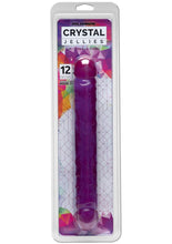 Load image into Gallery viewer, Crystal Jellies Junior Double Dong Sil A Gel 12 Inch Purple
