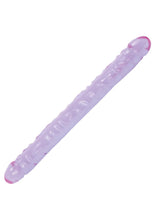 Load image into Gallery viewer, Crystal Jellies Double Dong Sil A Gel 18 Inch Purple