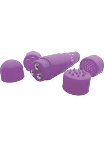 Neon Luv Touch Mini Mite Massager Waterproof 3.75 Inch Purple