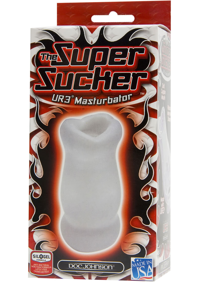 The Super Sucker UR3 Masturbator Sil A Gel Clear