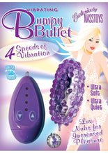 Load image into Gallery viewer, Vibrating Bumpy Bullet 4 Speed Waterproof 3 Inch Purple