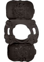 Load image into Gallery viewer, The Macho Stallions Partners Pleasure Ring Waterproof Black