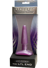 Load image into Gallery viewer, Platinum Premium Silicone The Lil End Small Anal Butt Plug Purple
