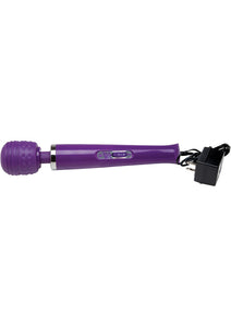 Adam And Eve Rechargeable Magic Massager 2.0 With Silicone Massage Tip Purple