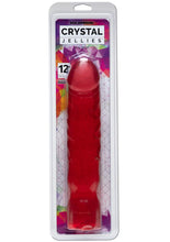 Load image into Gallery viewer, Crystal Jellies Big Boy Dong Sil A Gel 12 Inch Pink