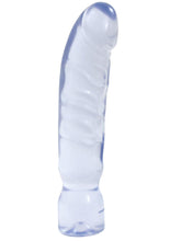 Load image into Gallery viewer, Crystal Jellies Big Boy Dong Sil A Gel 12 Inch Clear