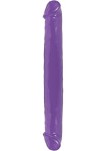 Load image into Gallery viewer, Basix Rubber Works 12 Inch Double Dong Waterproof Purple