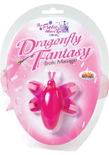 Load image into Gallery viewer, The Erotic Water Garden Collection Dragonfly Fantasy Erotic Massager Pink