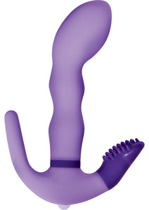 She Vibe 3 Speed 3 Point Massager 6 Inch Purple