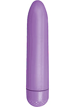 Load image into Gallery viewer, The Velvet Kiss Collection iScream Personal Massager Waterproof 5 inch Purple