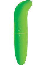 Load image into Gallery viewer, Glow In The Dark Mini G Spot Vibe Waterproof 5 Inch Green