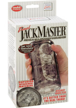Load image into Gallery viewer, TRAVEL JACK MASTER PREMIUM SELF CONTAINED MASTURBATOR TRAVEL SIZE SMOKE