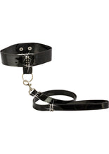 Load image into Gallery viewer, Bound By Diamonds Diamond Leash and Collar Set Black