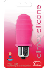 Load image into Gallery viewer, Climax Silicone Vibrating Bullet Silicone Waterproof Pink Pop