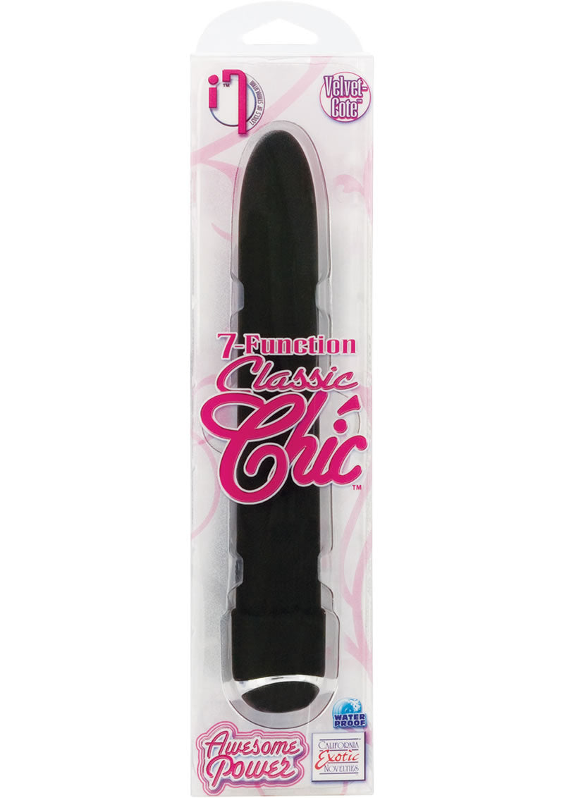 7 FUNCTION CLASSIC CHIC 6 INCH BLACK