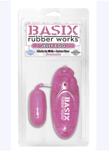 Load image into Gallery viewer, Basix Rubber Works Jelly Egg 2.5 Inch Pink