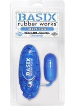 Load image into Gallery viewer, Basix Rubber Works Jelly Egg 2.5 Inch Blue