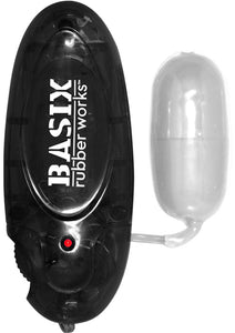Basix Rubber Works Jelly Egg 2.5 Inch Clear