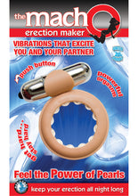 Load image into Gallery viewer, The Macho Erection Maker Cockring Waterproof Flesh
