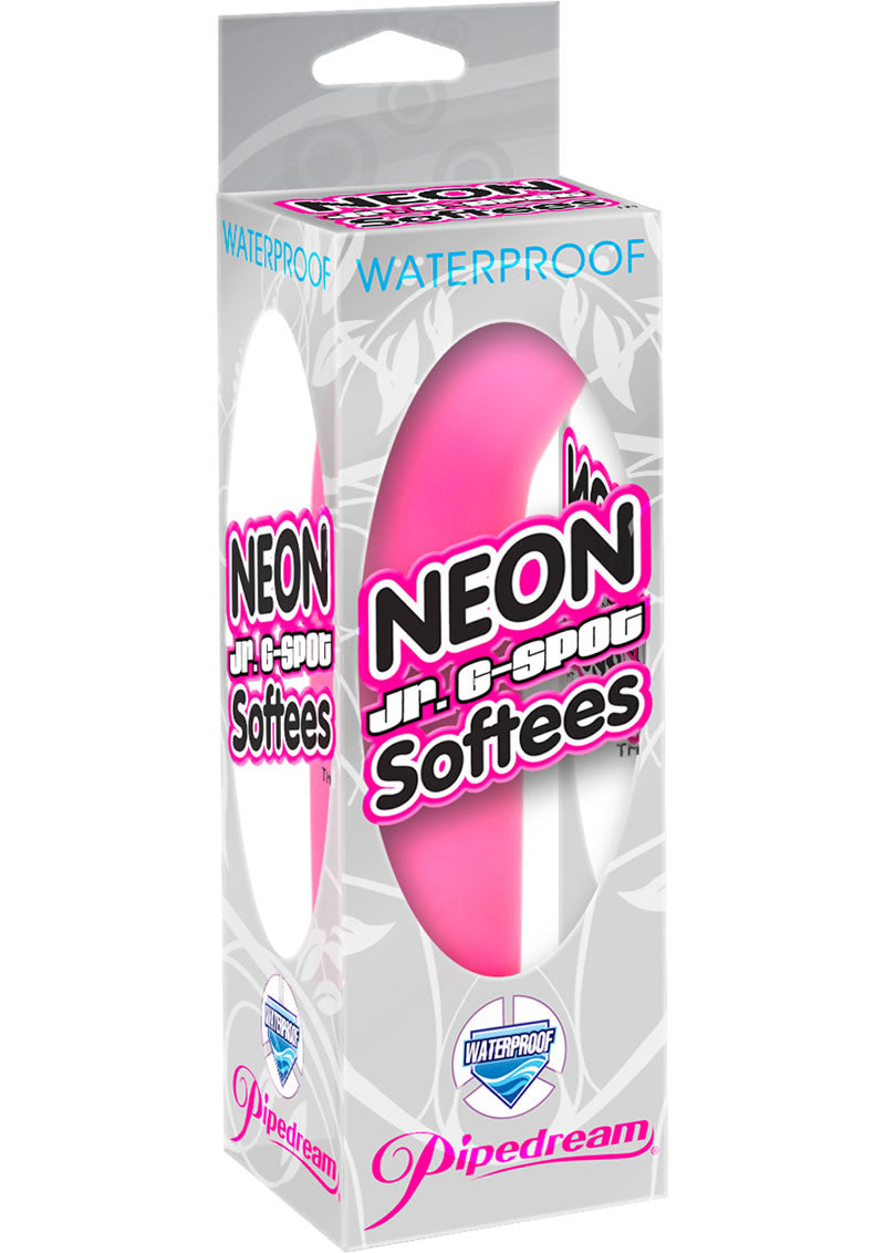 Neon Jr G Spot Softees Vibe Waterproof 5.25 Inch Pink
