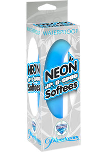 Neon Jr G Spot Softees Vibe Waterproof 5.25 Inch Blue