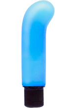 Load image into Gallery viewer, Neon Jr G Spot Softees Vibe Waterproof 5.25 Inch Blue