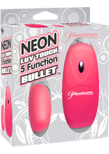 Load image into Gallery viewer, Neon Luv Touch 5 Function Bullet 2.25 Inch  Pink