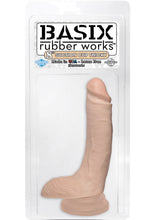 Load image into Gallery viewer, Basix Rubber Works 8 Inch Suction Cup Thicky Dong Flesh