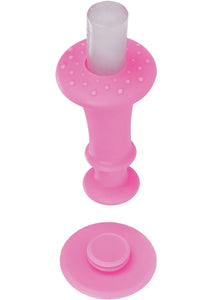 Foreplay Ice Glacial Massager Waterproof 2.5 Inch Pink