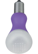 Load image into Gallery viewer, Foreplay Ice Frost Vibrating Sensual Massager Silicone 2.25 Inch Purple