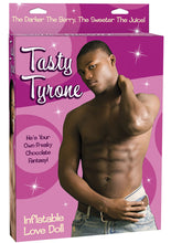 Load image into Gallery viewer, Bachelorette Party Favors Tasty Tyrone Inflatable Love Doll Black