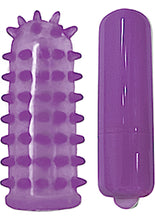 Load image into Gallery viewer, Mini Pocket Bullet With Jelly Sleeve 3 Speed Waterproof Purple