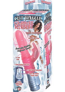 Clit Tingler Climax Rabbit 7.5 Inch Pink