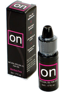On Natural Arousal Oil For Her .17 Ounce