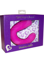 Load image into Gallery viewer, Groovy Chick Silicone Vibrator Waterproof Pink
