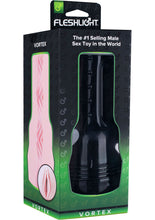 Load image into Gallery viewer, Fleshlight Toys Vortex Lady Pussy Textured Masturbator Pink With Black Case